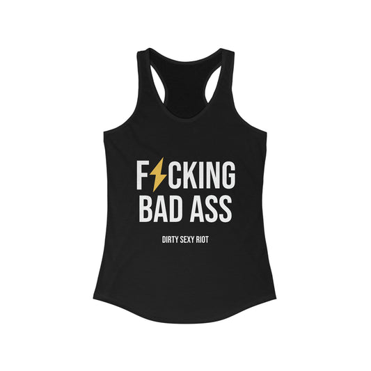 Women's F*cking Badass Racerback Tank