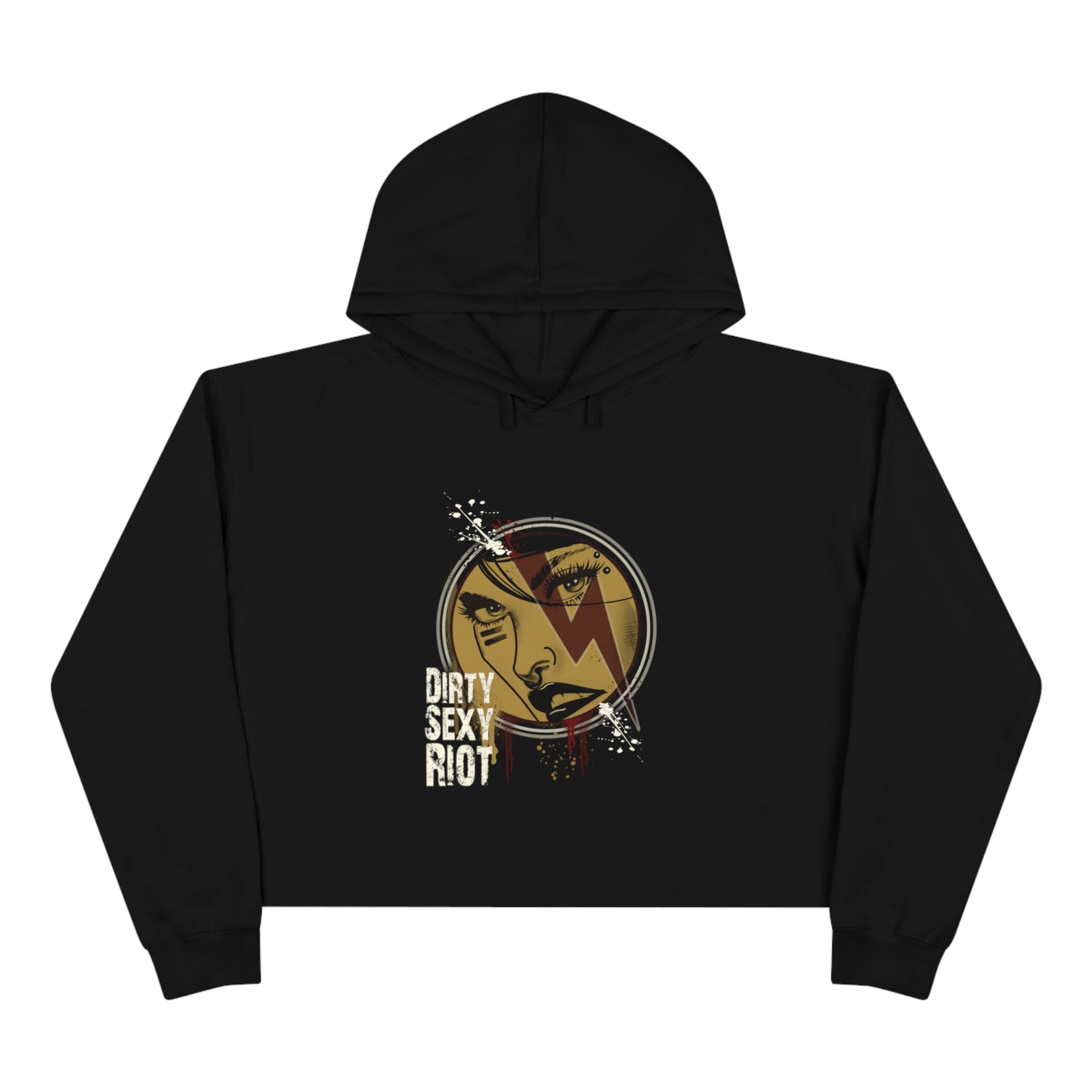 DSR logo Crop Hoodie