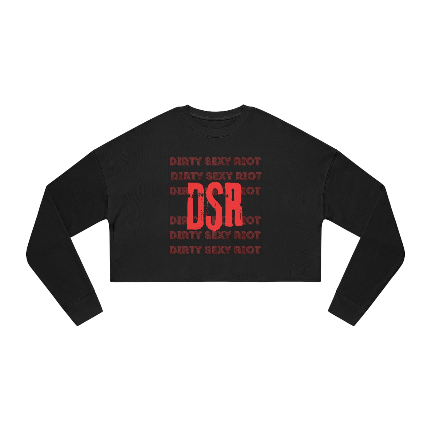 Seeing Red Cropped Sweatshirt