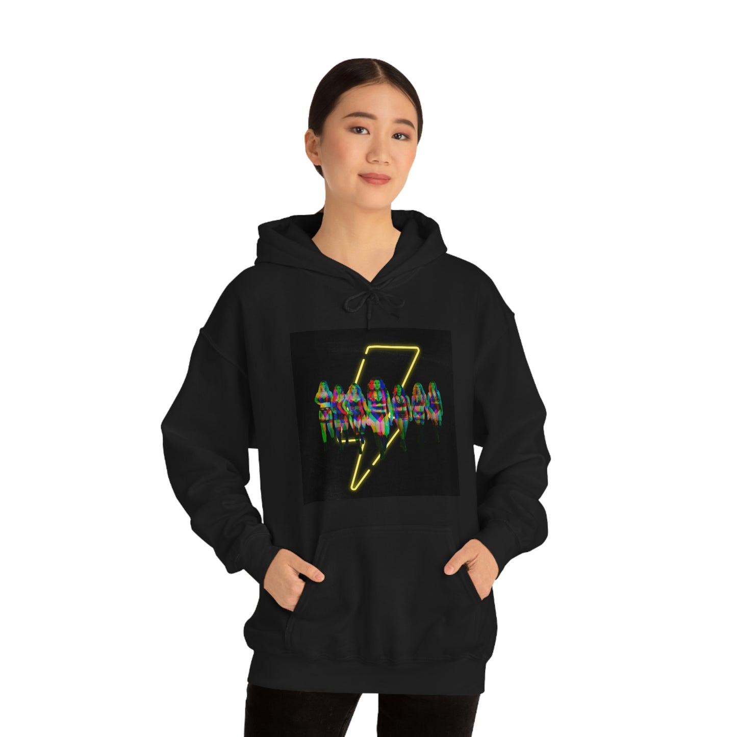 DSR Girls Graphic Hooded Sweatshirt