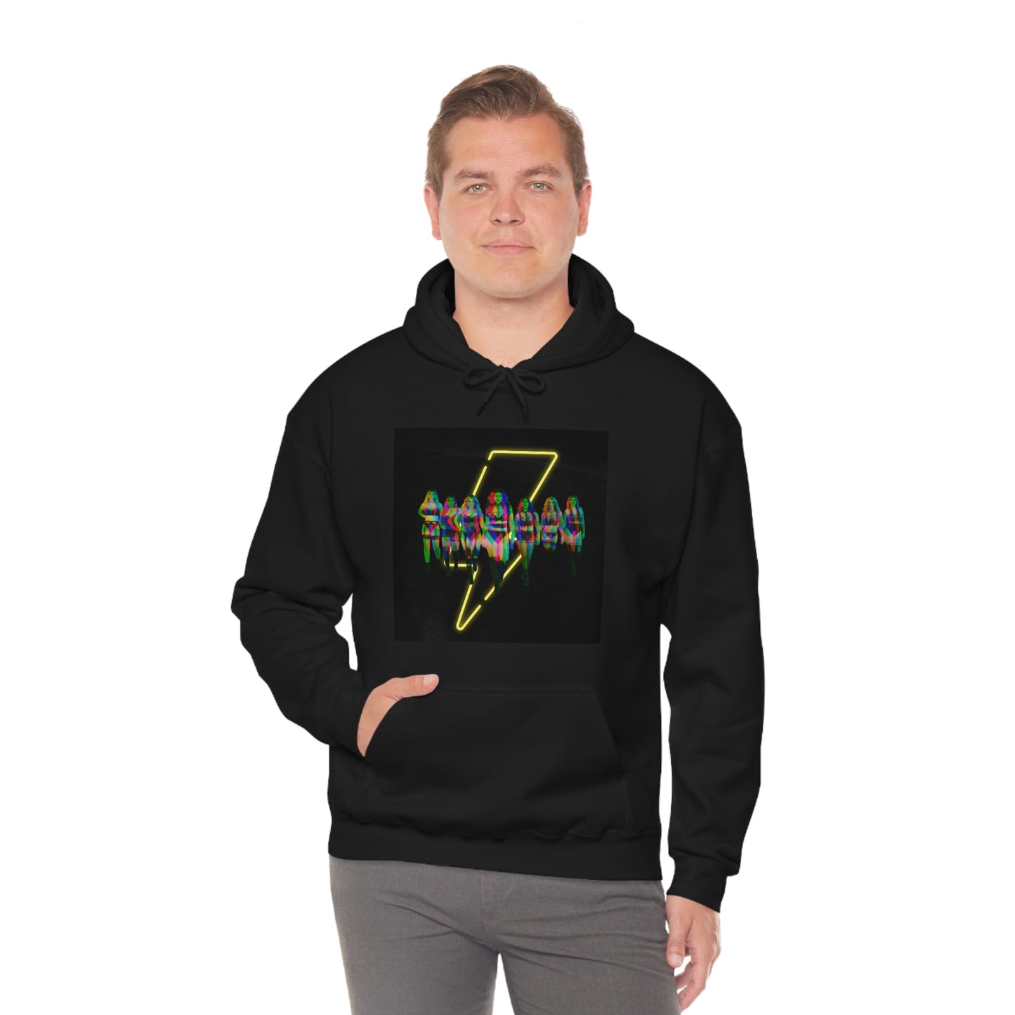 DSR Girls Graphic Hooded Sweatshirt