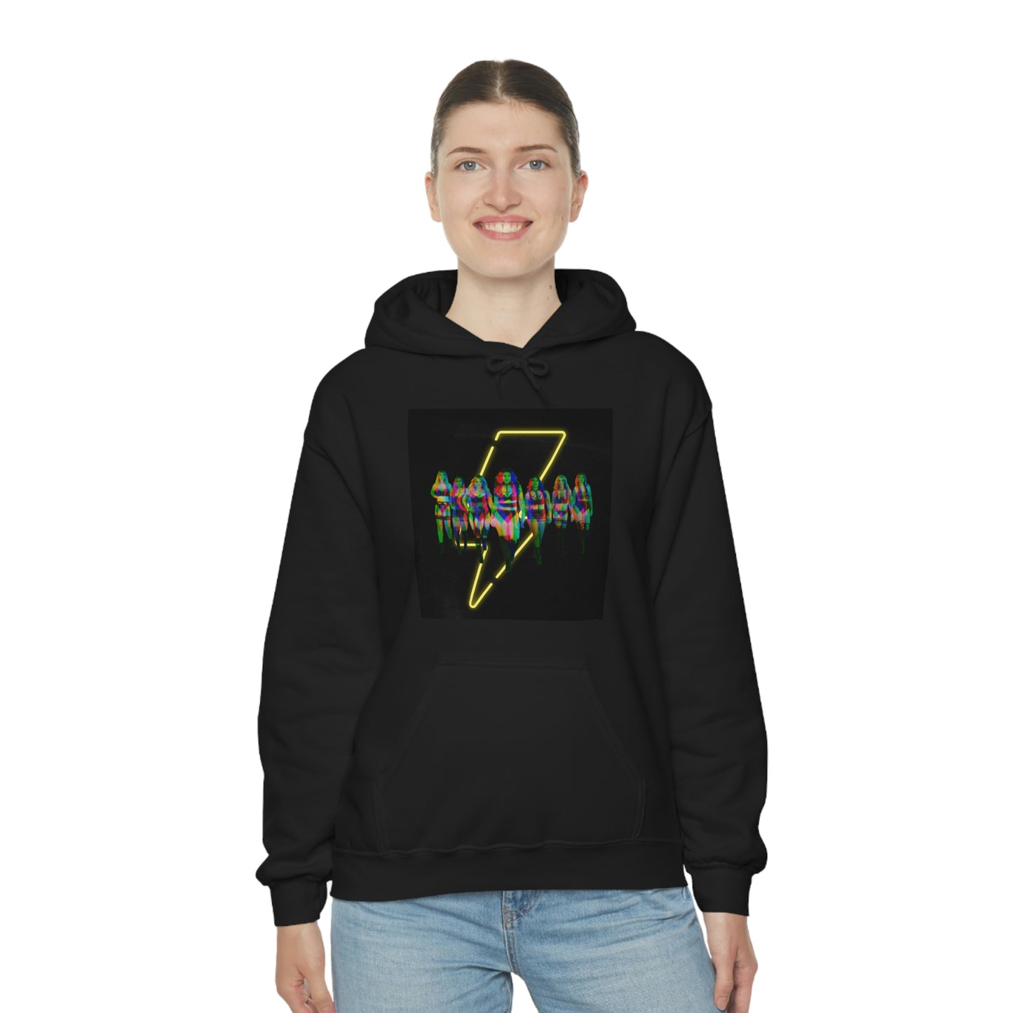 DSR Girls Graphic Hooded Sweatshirt