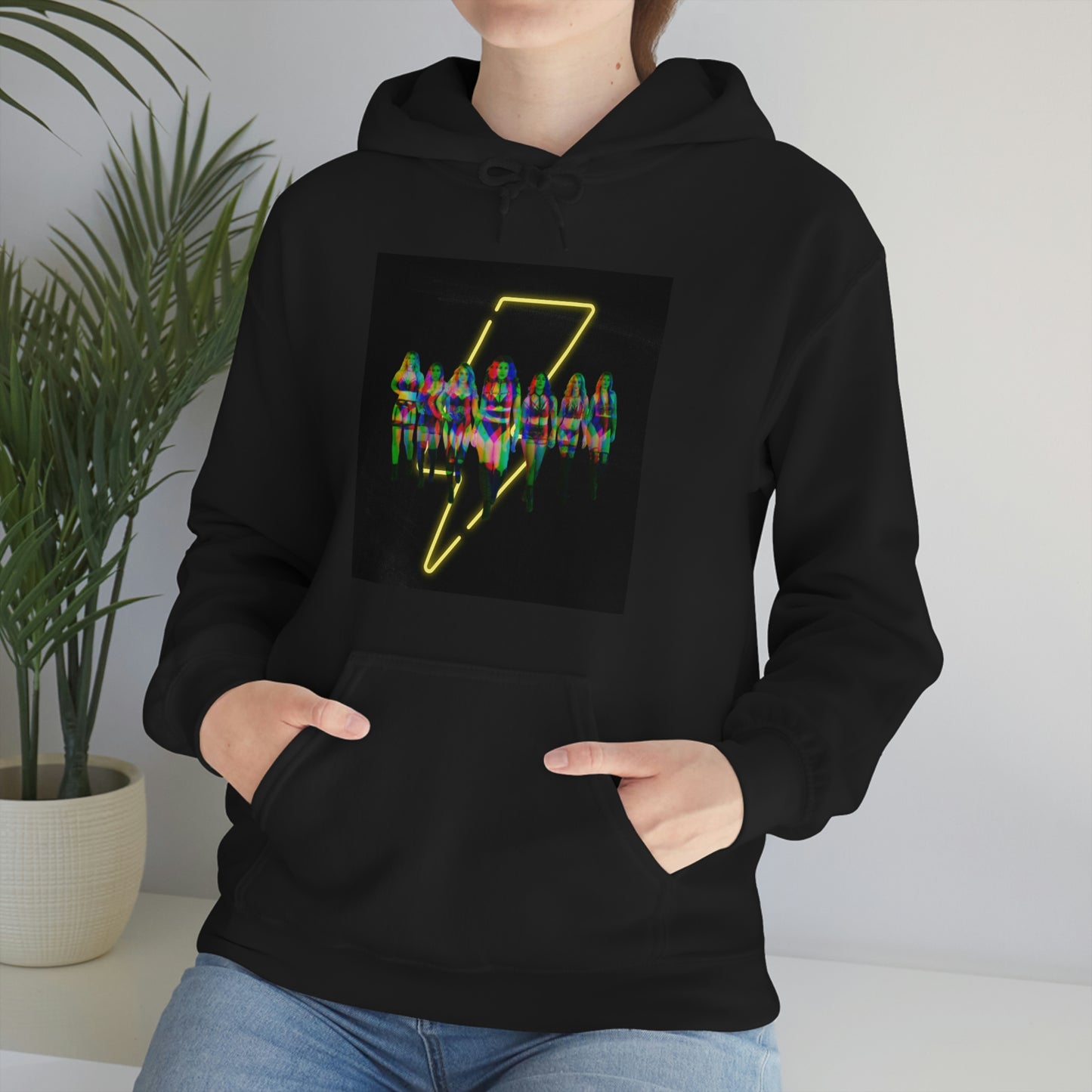 DSR Girls Graphic Hooded Sweatshirt